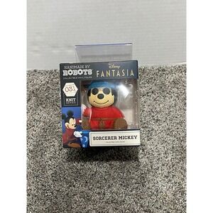 Vinyl Figure Handmade by Robots Unisex Red New Fantasia Sorcerer Mickey 031 OS‎